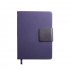 Ежедневник недатированный Mod, А5, фиолетовый, кремовый блок Фиолетовый