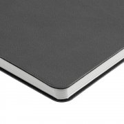 Блокнот Verso в клетку, темно-серый