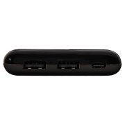 Универсальный аккумулятор Num 10 (10000 мАч), черный, 13,9х6.9х1,4 см Черный арт. 37171/35