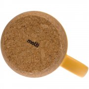 Кружка с пробковой подставкой Corky Walk, желтая арт. 12893.80 Кружка с пробковой подставкой Corky Walk, желтая арт. 12893.80