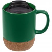 Кружка с пробковой подставкой Corky Walk, зеленая арт. 12893.90 Кружка с пробковой подставкой Corky Walk, зеленая арт. 12893.90