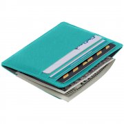 Чехол для карточек Devon, бирюзовый арт. 16262.49