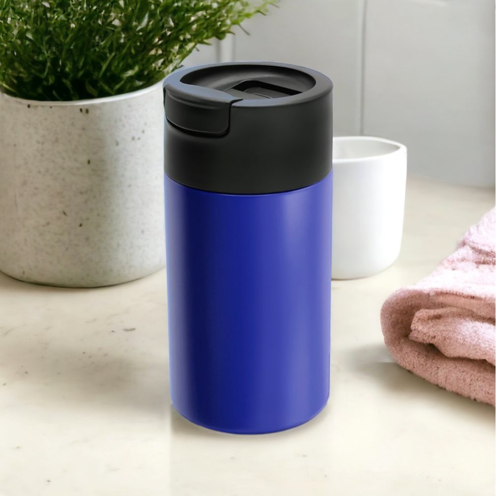 Вакуумная герметичная термокружка Kelly, синяя арт. 5051.03 Вакуумная герметичная термокружка Kelly, синяя арт. 5051.03