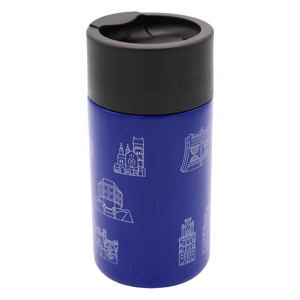 Вакуумная герметичная термокружка Kelly, синяя арт. 5051.03 Вакуумная герметичная термокружка Kelly, синяя арт. 5051.03