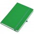 Бизнес-блокнот SILKY, формат А5, в клетку Зеленый