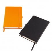 Бизнес-блокнот SILKY, формат А5, в клетку
 Черный арт. 21215/35