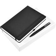 Бизнес-блокнот SILKY, формат А5, в клетку
 Черный арт. 21215/35