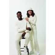 Свитшот Iqoniq Denali из переработанного неокрашенного хлопка, унисекс, 340 г/м²