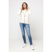 Худи на молнии Iqoniq Abisko из переработанного хлопка, унисекс, 340 г/м²