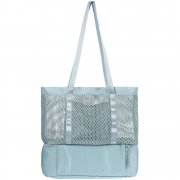 Шопер с термоотделением Verkko, серо-голубой