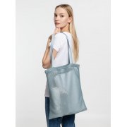 Шопер Verkko, серо-голубой