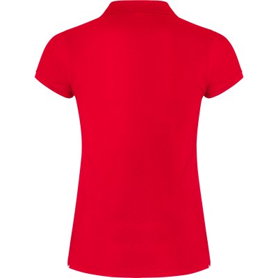 Футболка поло STAR WOMAN женская, КРАСНЫЙ 3XL