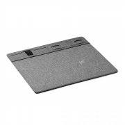 Коврик для мышки с зарядкой DEMAR, Серый