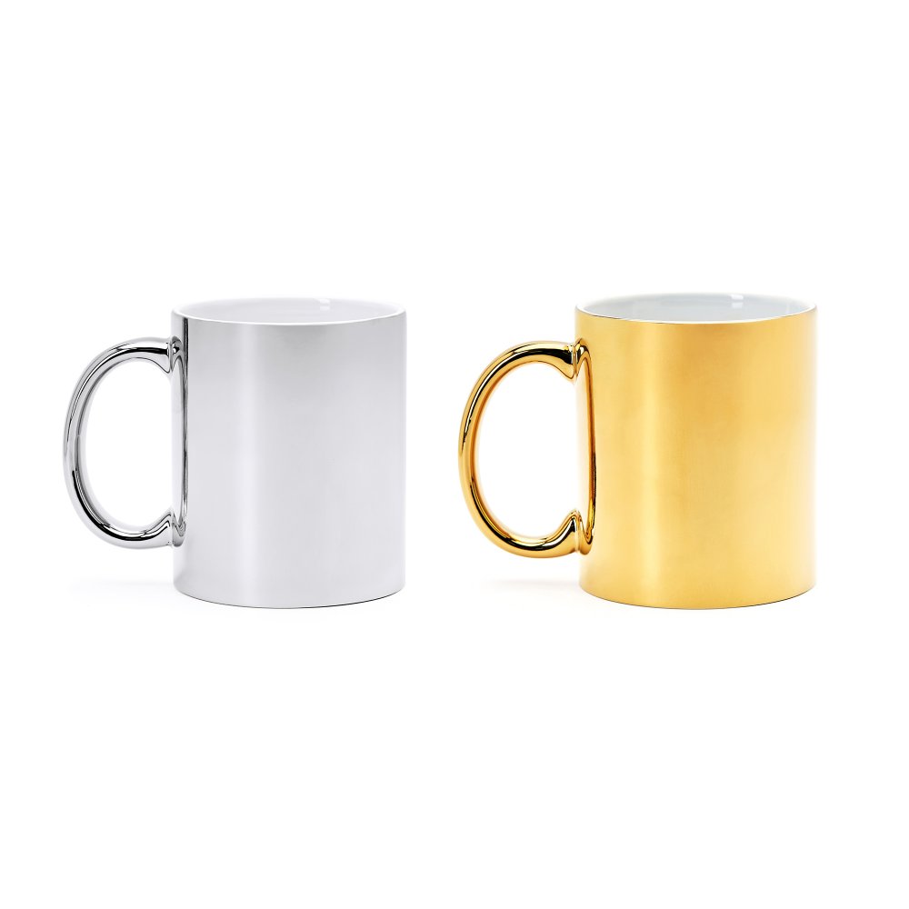 Кружка керамическая ZALA, Серебро арт. MD4024S1251 Кружка керамическая ZALA, Серебро арт. MD4024S1251