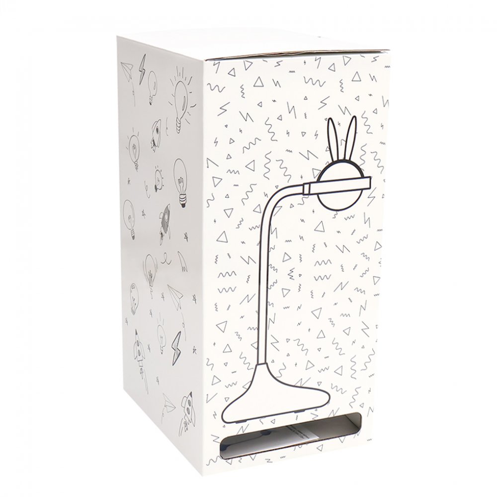 Настольный светильник светодиодный Krolly, белый арт. 45019.01 Настольный светильник светодиодный Krolly, белый арт. 45019.01