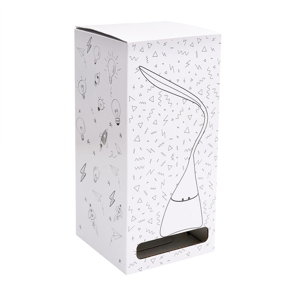 Настольная лампа с колонкой Swanny, белая арт. 45011.01.01 Настольная лампа с колонкой Swanny, белая арт. 45011.01.01