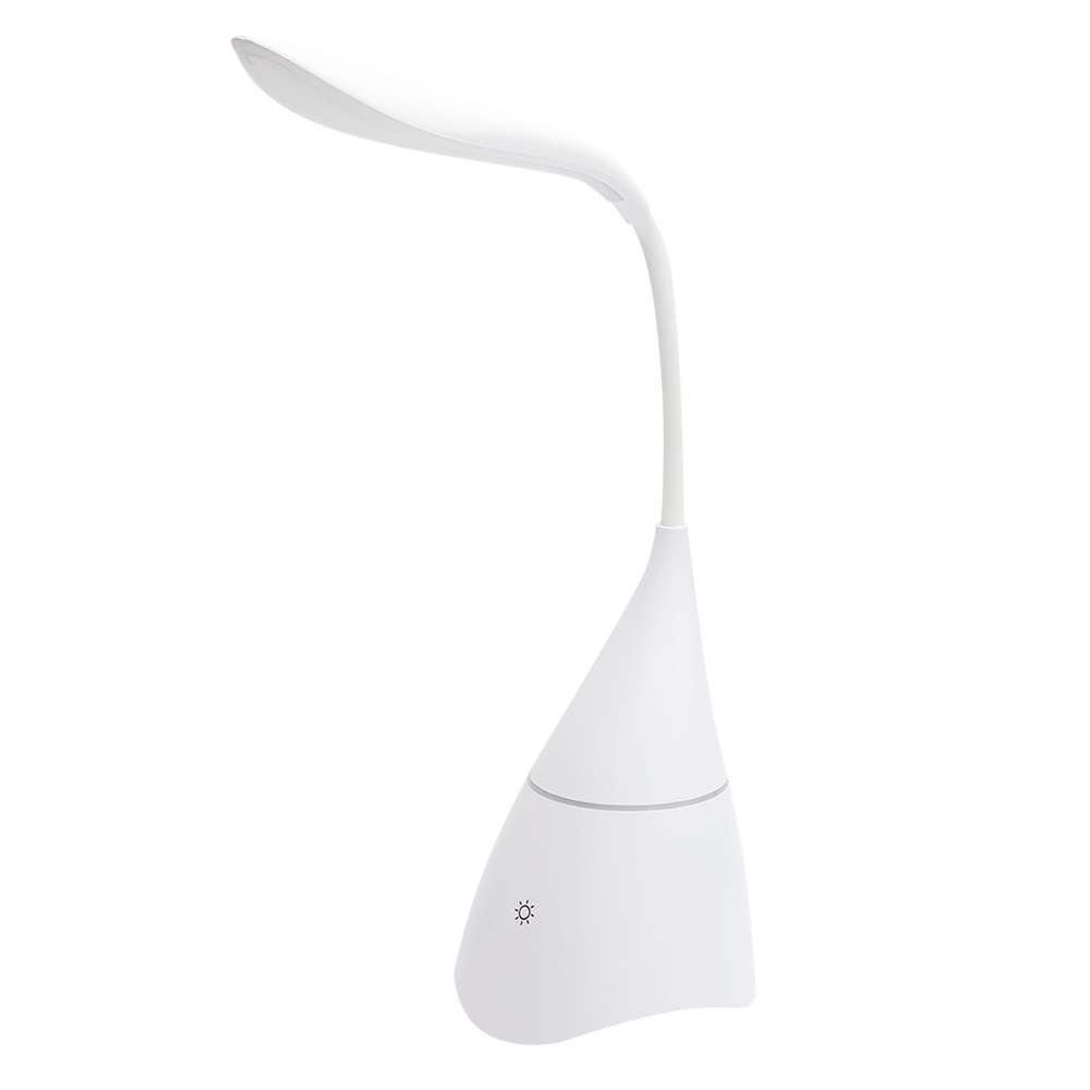 Настольная лампа с колонкой Swanny, белая арт. 45011.01.01 Настольная лампа с колонкой Swanny, белая арт. 45011.01.01
