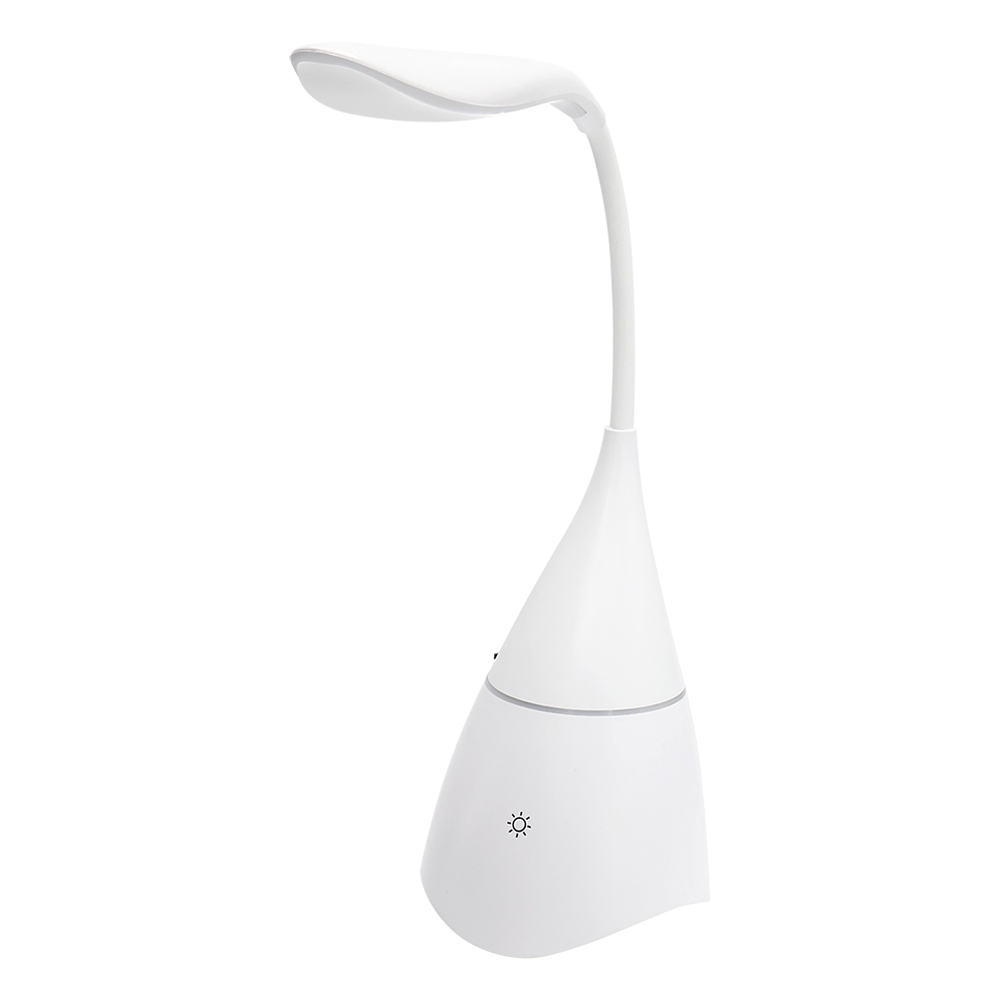 Настольная лампа с колонкой Swanny, белая арт. 45011.01.01 Настольная лампа с колонкой Swanny, белая арт. 45011.01.01