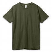 Футболка унисекс Regent 150, темный хаки арт. 1376.98