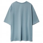 Футболка унисекс оверсайз Crosstown, серо-зеленая арт. 15213.41