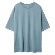 Футболка унисекс оверсайз Crosstown, серо-зеленая арт. 15213.41