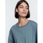 Футболка унисекс оверсайз Crosstown, серо-зеленая арт. 15213.41