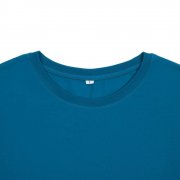 Футболка унисекс оверсайз Crosstown, бирюзовая (морская волна) арт. 15213.49