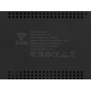 Складная зарядная станция с беспроводной зарядкой «Flashport», 15 Вт