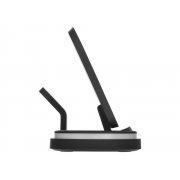 Складная зарядная станция с беспроводной зарядкой «Flashport», 15 Вт