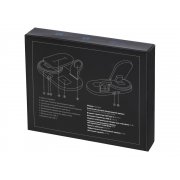 Складная зарядная станция с беспроводной зарядкой «Flashport», 15 Вт