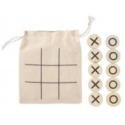 Деревянные крестики-нолики в мешочке «XO» арт. 887419 Деревянные крестики-нолики в мешочке «XO» арт. 887419