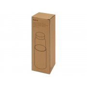 Стеклянная бутылка для воды в силиконовом чехле «Refine»