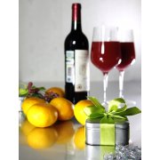 Коробка квадратная, серебристая