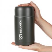 Термос для еды Relaxika 1000, хаки