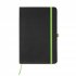 Блокнот A5 PIANA, ЧЕРНО-САЛАТОВЫЙ