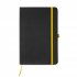 Блокнот A5 PIANA, ЧЕРНО-ЖЕЛТЫЙ