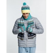 Перчатки Mirakler, зеленые с желтым