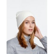 Шапка Urban Flow, молочно-белая