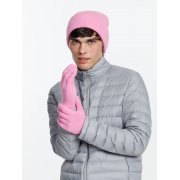 Перчатки Urban Flow, пыльно-розовые