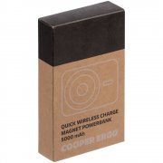 Магнитный беспроводной аккумулятор Cooper Ergo 5000 мАч, серебристый арт. 17712.10 Магнитный беспроводной аккумулятор Cooper Ergo 5000 мАч, серебристый арт. 17712.10