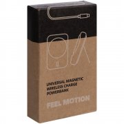 Универсальный магнитный аккумулятор Feel Motion, 5000 мАч, темно-синий арт. 23502.40 Универсальный магнитный аккумулятор Feel Motion, 5000 мАч, темно-синий арт. 23502.40
