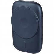 Универсальный магнитный аккумулятор Feel Motion, 5000 мАч, темно-синий арт. 23502.40 Универсальный магнитный аккумулятор Feel Motion, 5000 мАч, темно-синий арт. 23502.40