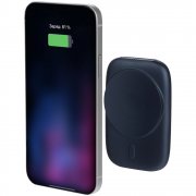 Универсальный магнитный аккумулятор Feel Motion, 5000 мАч, темно-синий арт. 23502.40 Универсальный магнитный аккумулятор Feel Motion, 5000 мАч, темно-синий арт. 23502.40