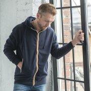 Толстовка худи на молнии с начесом LAS VEGAS MAN 280 Черный арт. 399933N.35