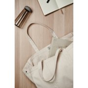 Большой шоппер VINGA Hilo из переработанного неокрашенного канваса AWARE™, 400 г/м²