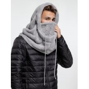 Балаклава-капюшон Flocky, серая