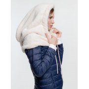 Балаклава-капюшон Flocky, молочно-белая