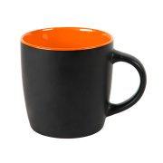 Набор подарочный DESKTOP: кружка, ежедневник, ручка,  стружка, коробка, черный/оранжевый Черный арт. 39512/35/06