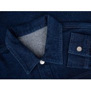 Куртка джинсовая O1, темно-синяя