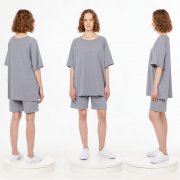 Футболка унисекс T2, серая арт. 15438.10 Футболка унисекс T2, серая арт. 15438.10